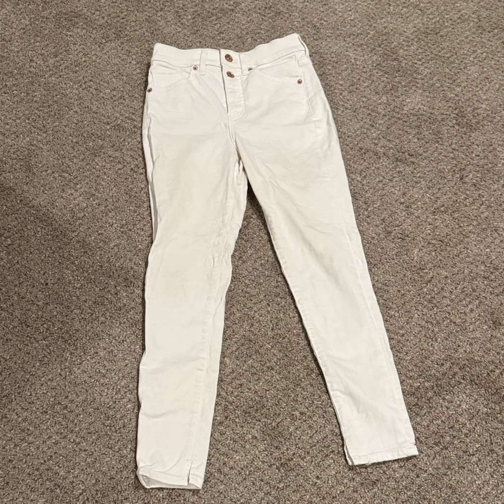 White Express Skinny Jeans